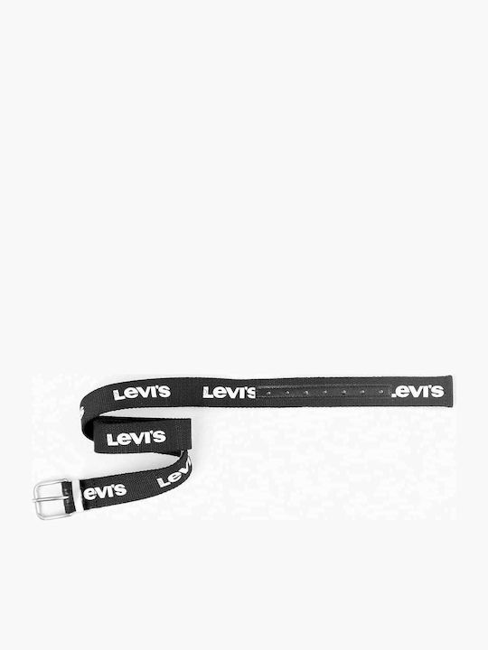 Levi's Kinder Gürtel Schwarz Core Webbing