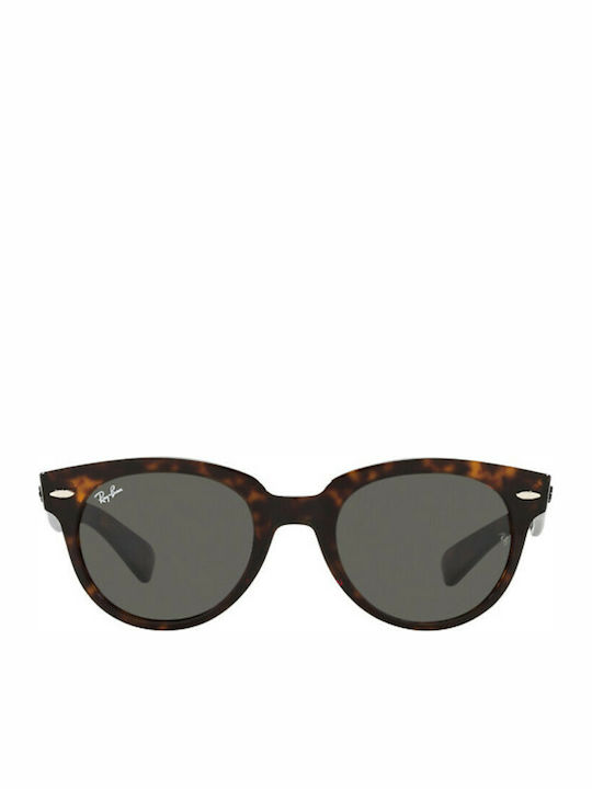 Ray Ban Ochelari de soare cu Maro Broască țestoasă Din plastic Rame și Negru Lentilă RB2199 902/B1