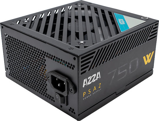 Azza PSAZ-750W 750W Μαύρο Τροφοδοτικό Υπολογιστή Full Wired 80 Plus Bronze