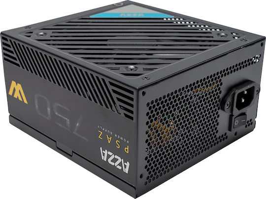 Azza PSAZ-750W 750W Μαύρο Τροφοδοτικό Υπολογιστή Full Wired 80 Plus Bronze
