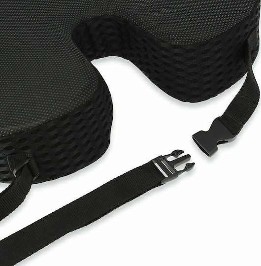 Sumex Pernă Auto Pernă pentru scaun anatomică / ortopedică / cu spumă de memorie RK19007 42 x 40 x 9 cm negru în Culoare Negru 0025015
