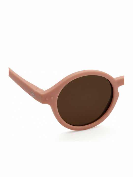 Izipizi D Round Kids Sunglasses with Polarized Lens Apricot for 3-5 Years