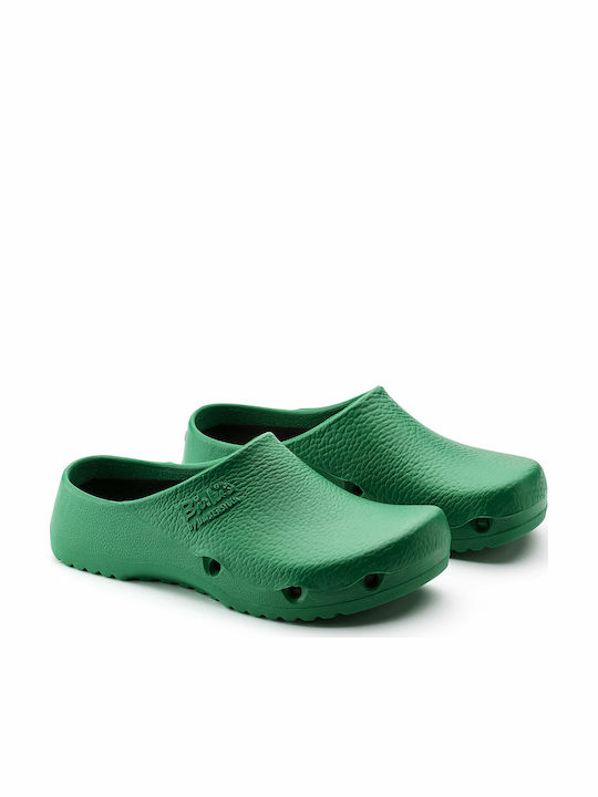 Birkenstock Birki Air Antistatic Ανατομικά Σαμπό Πράσινα