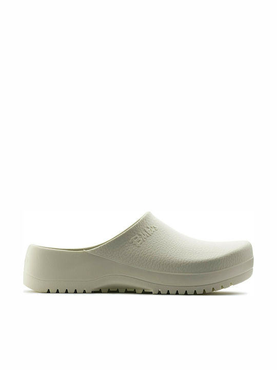 Birkenstock Super-Birki Anatomic Clogs White