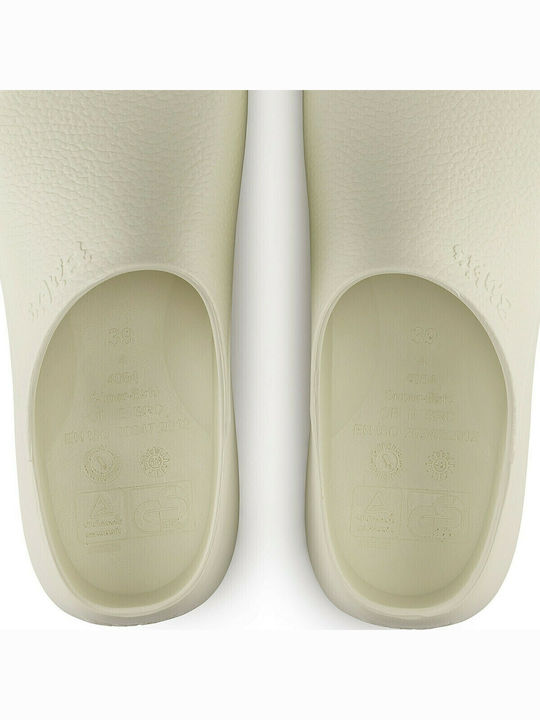 Birkenstock Super-Birki Anatomic Clogs White