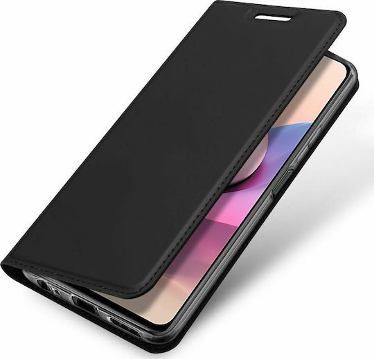Dux Ducis Skin Pro Book Δερματίνης Μαύρο (Redmi Note 10 5G / Poco M3 Pro)