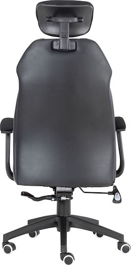 Woodwell BF8300 Директорски Офис Стол с Наклон Черен