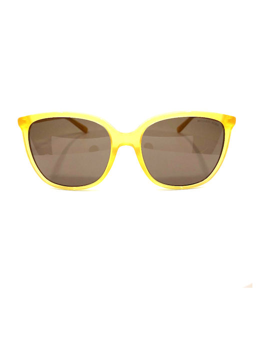 Michael Kors Anaheim Sonnenbrillen mit Gelb Rahmen und Braun Linse MK2137U 344573