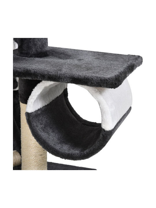 Pawhut Scratching Post Cat Trees Gray Ceiling 60x45x260cm