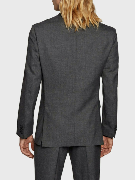 Hugo Boss Men's Winter Suit Slim Fit Gray