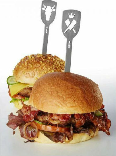 Gefu Spieß für Burger Gewerbliches Servierzubehör 8x3.3x0.2εκ. 2 Stücke