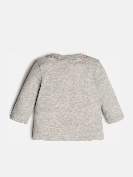 Guess Kids Blouse Long Sleeve Gray