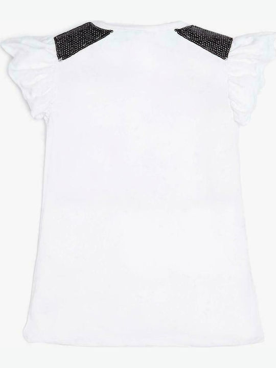 Guess Kids Blouse Short Sleeve White