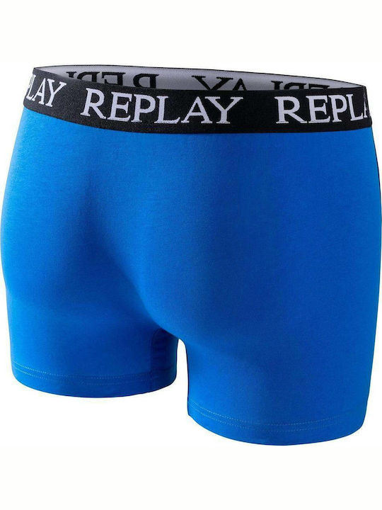 Ανδρικά Μποξεράκια Γκρι / Μπλε / Μαύρο 3Pack