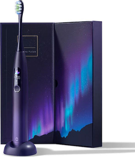 OClean X Pro Electric Toothbrush Purple
