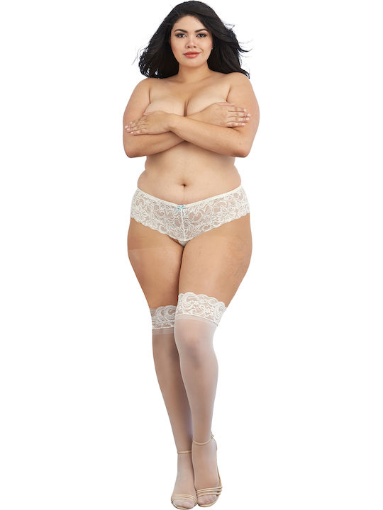 Dreamgirl Sexy Weiße Socken