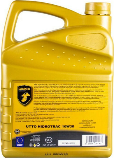 Danker Utto Hidrotrac Λάδι Αυτοκινήτου 10W-30 5lt