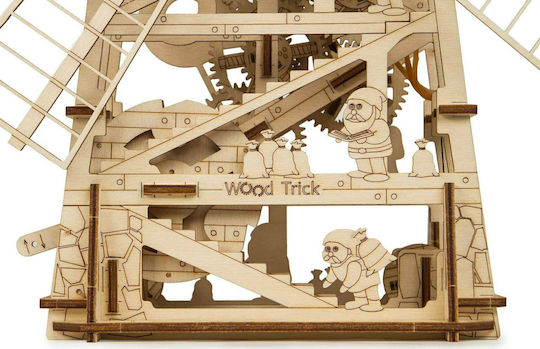 Wood Trick Jucărie de Construcție din Lemn Mill pentru Copii 14+ ani+ Ani