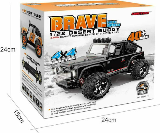 Subotech Brave High Speed Ferngesteuertes Auto Monstertruck 4WD