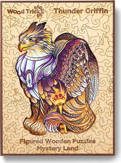 Puzzle Wood Trick Thunder Griffin Puzzle 3D 183pcs