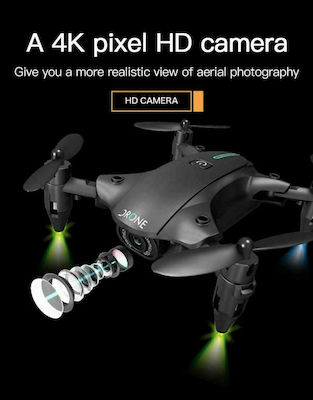 H2 Mini Drone Дрон FPV с 4K Камера и Дистанционно, Съвместим смартфон POA7982112