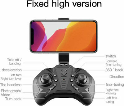H2 Mini Drone Дрон FPV с 4K Камера и Дистанционно, Съвместим смартфон POA7982112