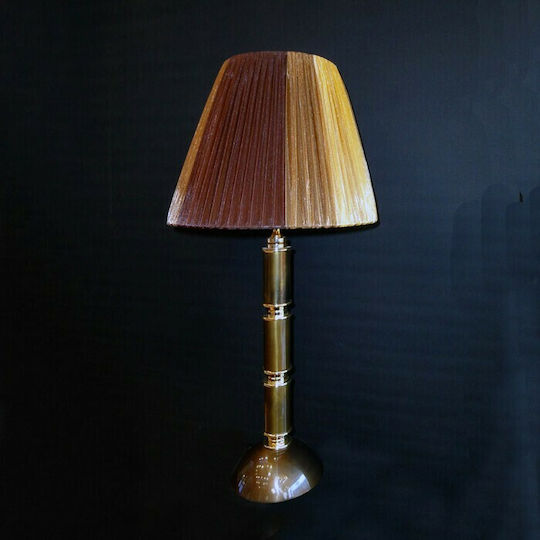 DITS Lighting Dits Lighting Πορτατίφ με Χρυσό Καπέλο και Χρυσή Βάση