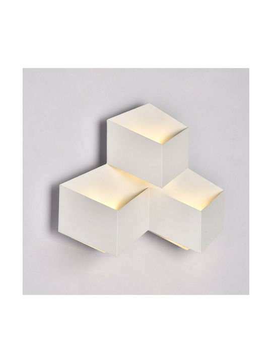 V-TAC Lumină De perete LED Alb 44x33.5x7.5cm V-TAC Lumină De perete LED Alb 44x33.5x7.5cm