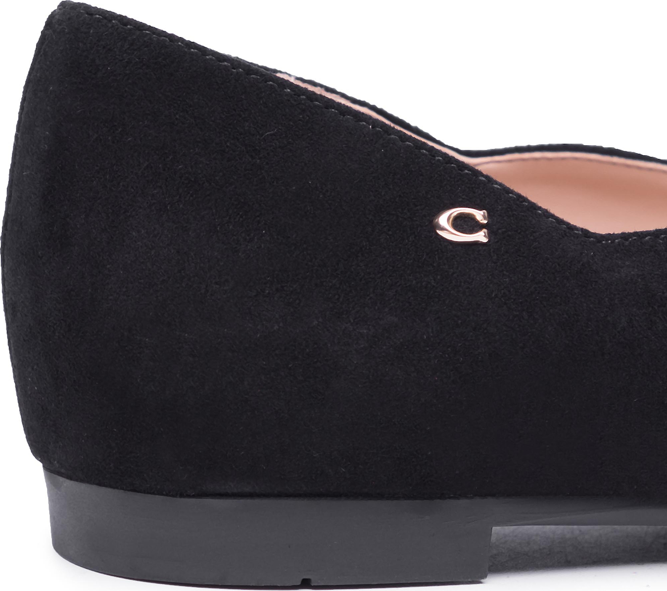 coach vierra pointed toe flat