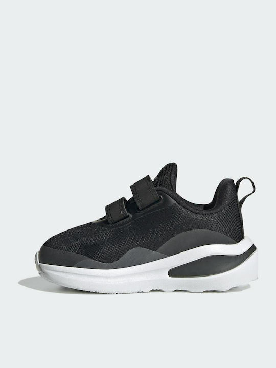 Fortarun Fortarun Kids Sports Shoes Running with Hoop & Loop Closure Core Black / Cloud White / Grey Six