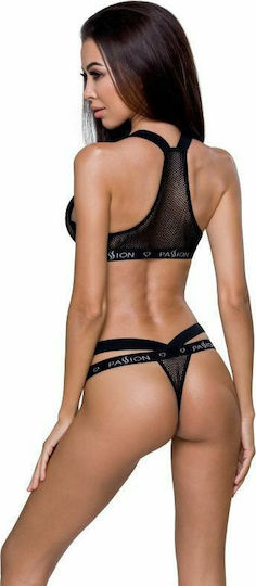 Passion Arin Set Sexy Σετ Εσωρούχων Black 2τμχ