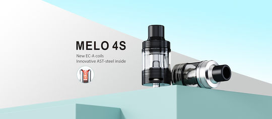 Eleaf Melo 4S Atomizor pentru Țigări Electronice 4ml 25mm Negru