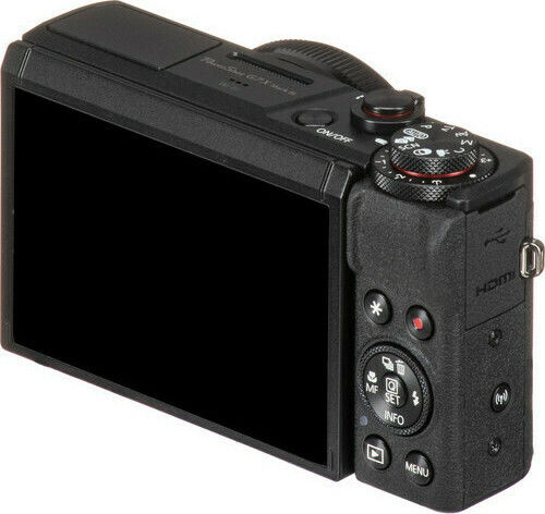 Canon PowerShot G7 X Mark III Compact Φωτογραφική Μηχανή 20.1MP 4K UHD Οπτικού Ζουμ 4.2x Vlogger Kit Μαύρη