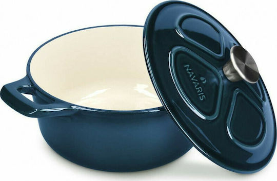 Navaris din Fontă 3.5lt / 24cm Dark Blue Navaris din Fontă 3.5lt / 24cm Dark Blue