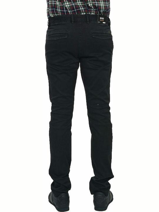 Hugo Boss Men's Trousers Chino in Slim Fit Black