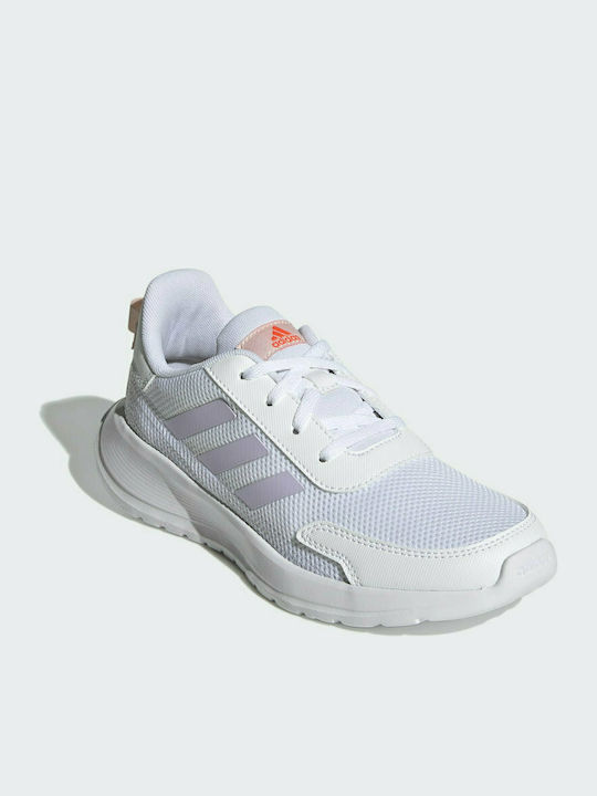 Adidas Kids Sports Shoes Running Tensor Run Cloud White / Purple Tint / Vapour Pink