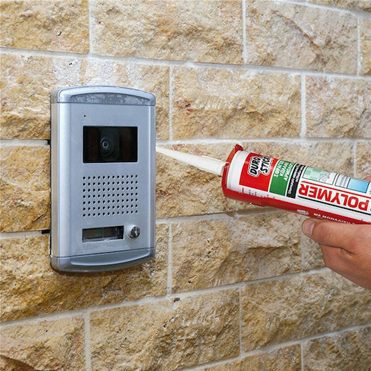 Durostick DS Polymer Акрилово уплътнение Дървени Червено 340гр 1бр