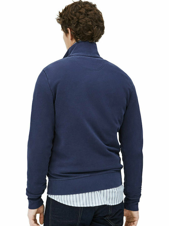 Pepe Jeans Men's Sweatshirt Jacket with Pockets Navy Blue