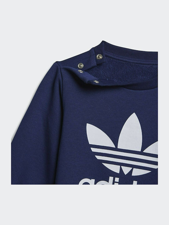 Kids Sweatpants Set Navy Blue 2pcs Performance