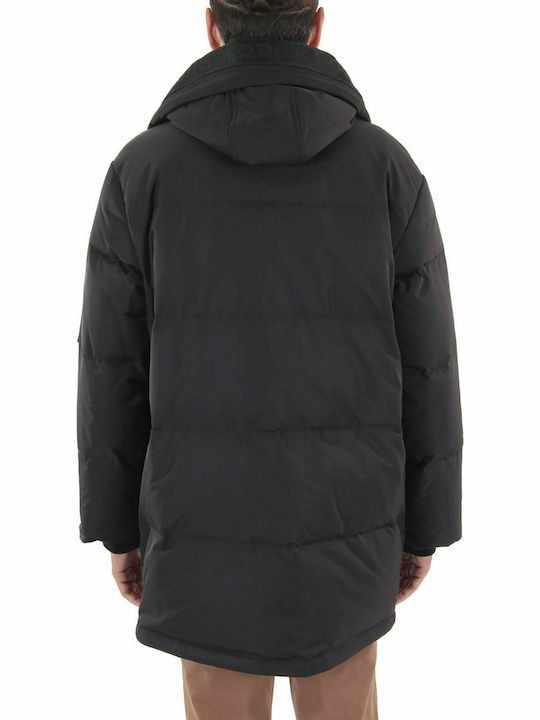 Hugo Boss Men's Winter Parka Jacket Black