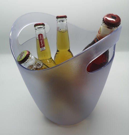 Colorato Einfache Champagners Kunststoff 4Es mit Abmessungen 22x21x25cm