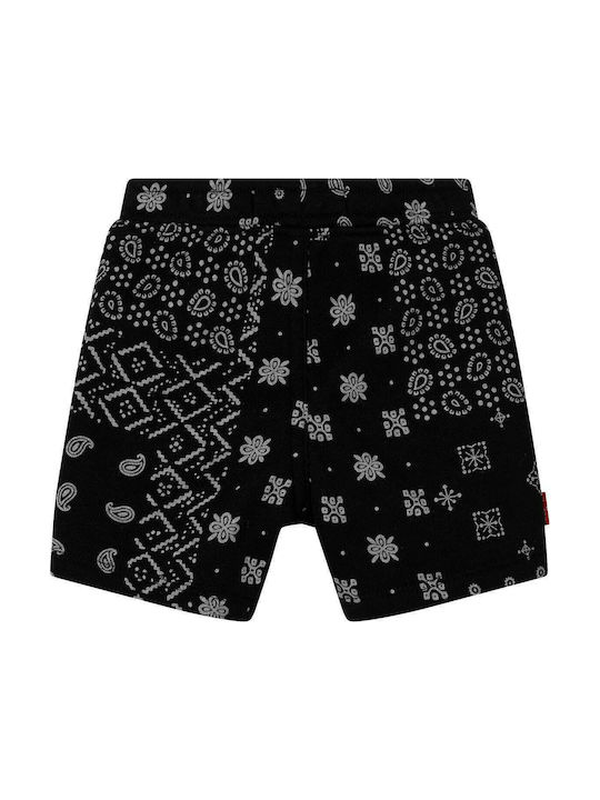 Levi's Kinder Shorts/Bermudas Stoff French Terry Jogger Shorts Schwarz