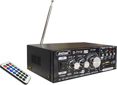 Andowl Τελικός Ενισχυτής Hi-Fi Stereo Q-T110 Μαύρος