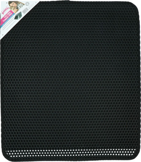 Pawise Litter Trapper Mat Black Mat Cat Toilet 60x52cm 1pcs 52x60cm