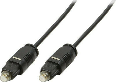 LogiLink Optical Audio Cable TOS male - TOS male Μαύρο 1m (CA1006)