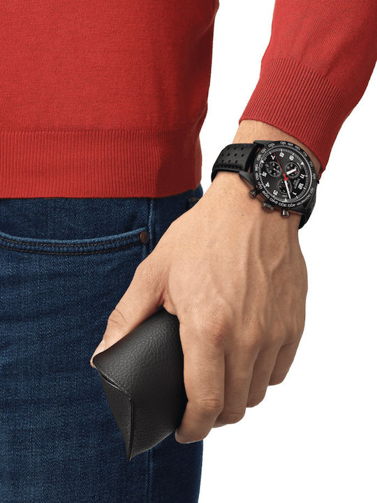 Tissot Ρολόι Μπαταρίας με Δερμάτινο Λουράκι