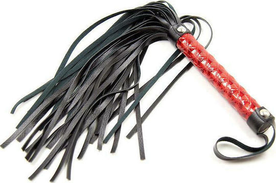 Fetish Addict Flogger Diamond Pattern Μαστίγιο σε Κόκκινο Χρώμα