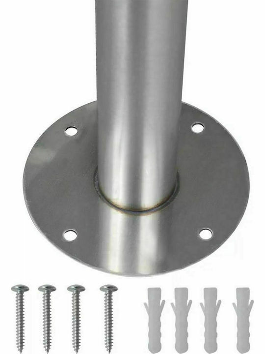 vidaXL Outdoor Mailbox Inox in Silver Color 37.5x13x31cm