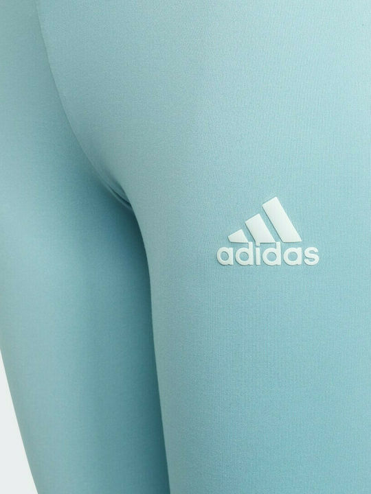 Adidas Kinder Leggings Lang Hellblau Aeroready