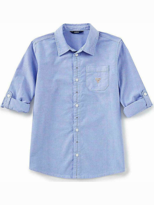 Guess Kids One Color Shirt Blue